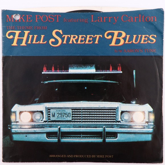 Mike Post, The Theme From Hill Street Blues/Aaron's Tune 45 rpm 7" Single Record - Picture 1 of 8